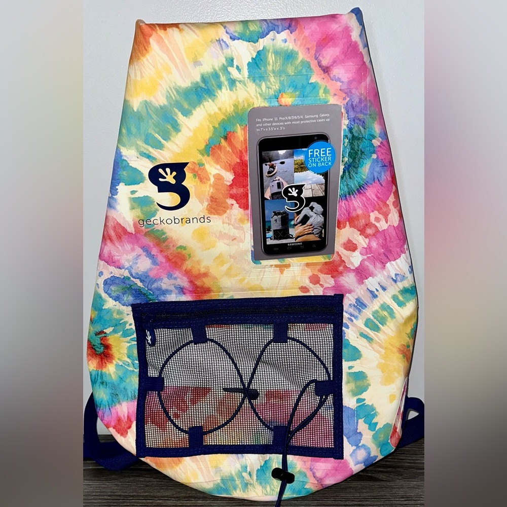 Geckobrands Hydroner Backpack 20L Waterproof- TIE DYE- NWT
